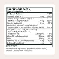 Thumbnail for THORNE - B-Complex #6 - Vitamin B Complex with Active Forms of Essential B Vitamins & Extra B6-60 Servings