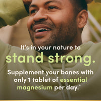 Thumbnail for Nature's Bounty Magnesium Supplements 500mg Tablets, Support Bone & Muscle Health, 200 Count (Pack of 2)