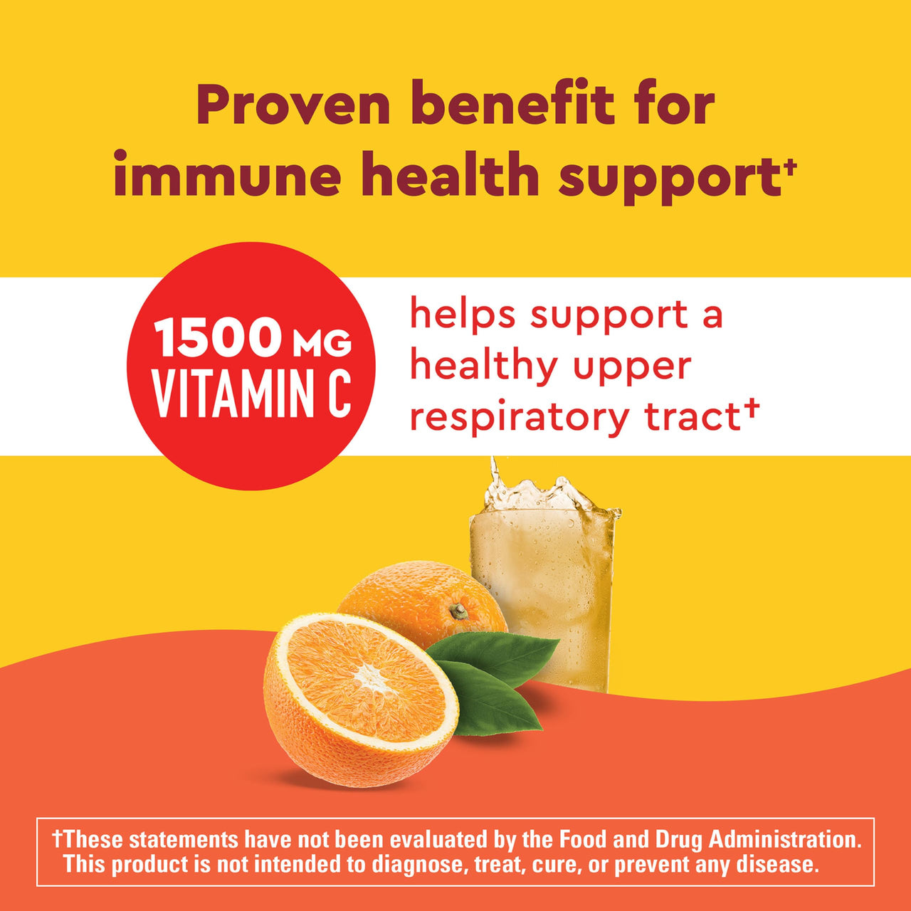 Nature Made Wellblends ImmuneMAX Fizzy Drink Mix, Vitamin C 2000mg with Zinc 20 mg, Vitamin D3 1000 IU (25 mcg), plus Seven B Vitamins and Electrolyte Hydration Blend, 30 Stick Packs