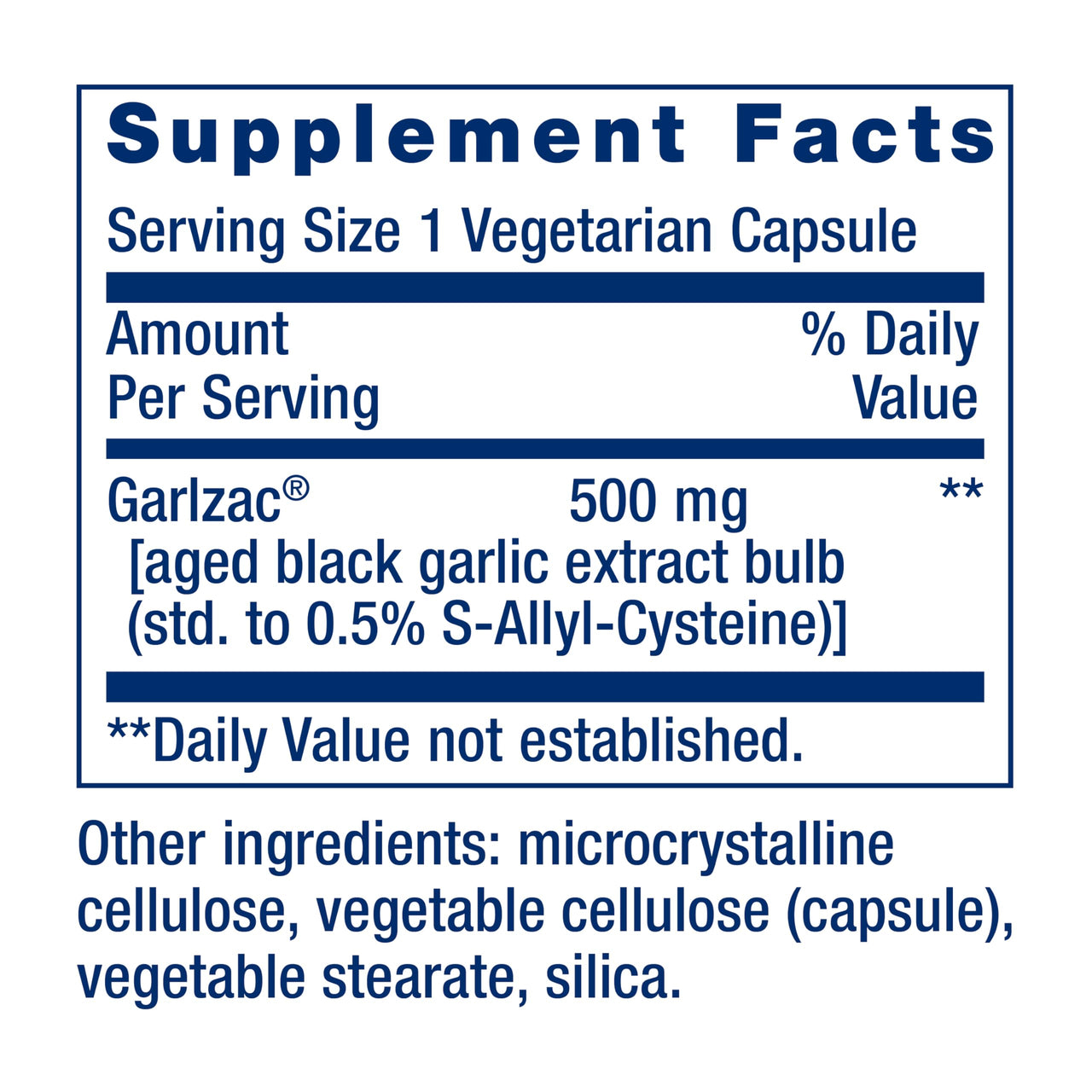 Life Extension Aged Black Garlic, Heart Health Support Supplement, Blood Pressure Health Support, Cholesterol Health Support, Once-Daily, Gluten Free, Vegetarian, Non-GMO, 30 Capsules