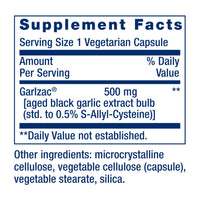 Thumbnail for Life Extension Aged Black Garlic, Heart Health Support Supplement, Blood Pressure Health Support, Cholesterol Health Support, Once-Daily, Gluten Free, Vegetarian, Non-GMO, 30 Capsules