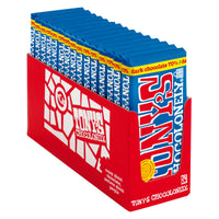 Thumbnail for Tony's Chocolonely 70% Dark Chocolate Bar, 6.35 Ounce, 15 Pack
