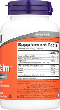 Thumbnail for Now Foods True Calm(tm) Amino Relaxer 90 Caps ( two-pack)