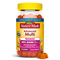 Thumbnail for Nature Made Advanced Womens Gummy Multivitamins with Magnesium Citrate, Calcium, B Vitamins, Multivitamin Gummies for Women, 90 Multi Vitamin Gummies, 30 Day Supply