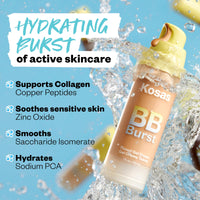 Thumbnail for Kosas BB Burst Tinted Face Gel Cream - Supports Healthy Collagen, Smoothes Skin, Hydrates & Moisturizes - Lightweight Buildable Coverage - Medium Neutral 23, (1 Oz/30 ML)