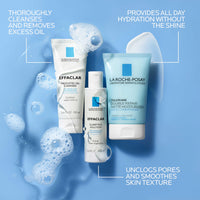 Thumbnail for Effaclar Daily Acne Essentials Kit, Acne Treatment System, Salicylic Acid Acne Cleanser, Pore Refining Toner, & Matte Face Moisturizer for Oily Skin & Combination Skin, Oil-Free, 2 Month Supply