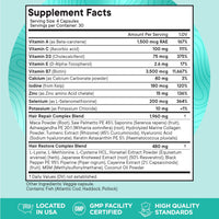 Thumbnail for Women's Balance Hair Growth Supplements, Ages 45 and Up, Customer Proven for Visibly Thicker Hair and Scalp Coverage, Soy-Free, Made with 26 Ingredients Including Beta Carotenes - 1 Month Supply