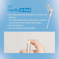 Thumbnail for fwee Fingerlike Silicone Lip Brush | Multi-purpose Makeup Blending Brush with Lid