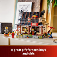 Thumbnail for LEGO NINJAGO Four Weapons Blacksmith 15th Anniversary Building Toy for Kids, Ages 14+ - Ninja Playset W/Collectible Elemental Master of Earth + 4 Minifigures - Gift Idea for Teen Boys & Girls - 71858