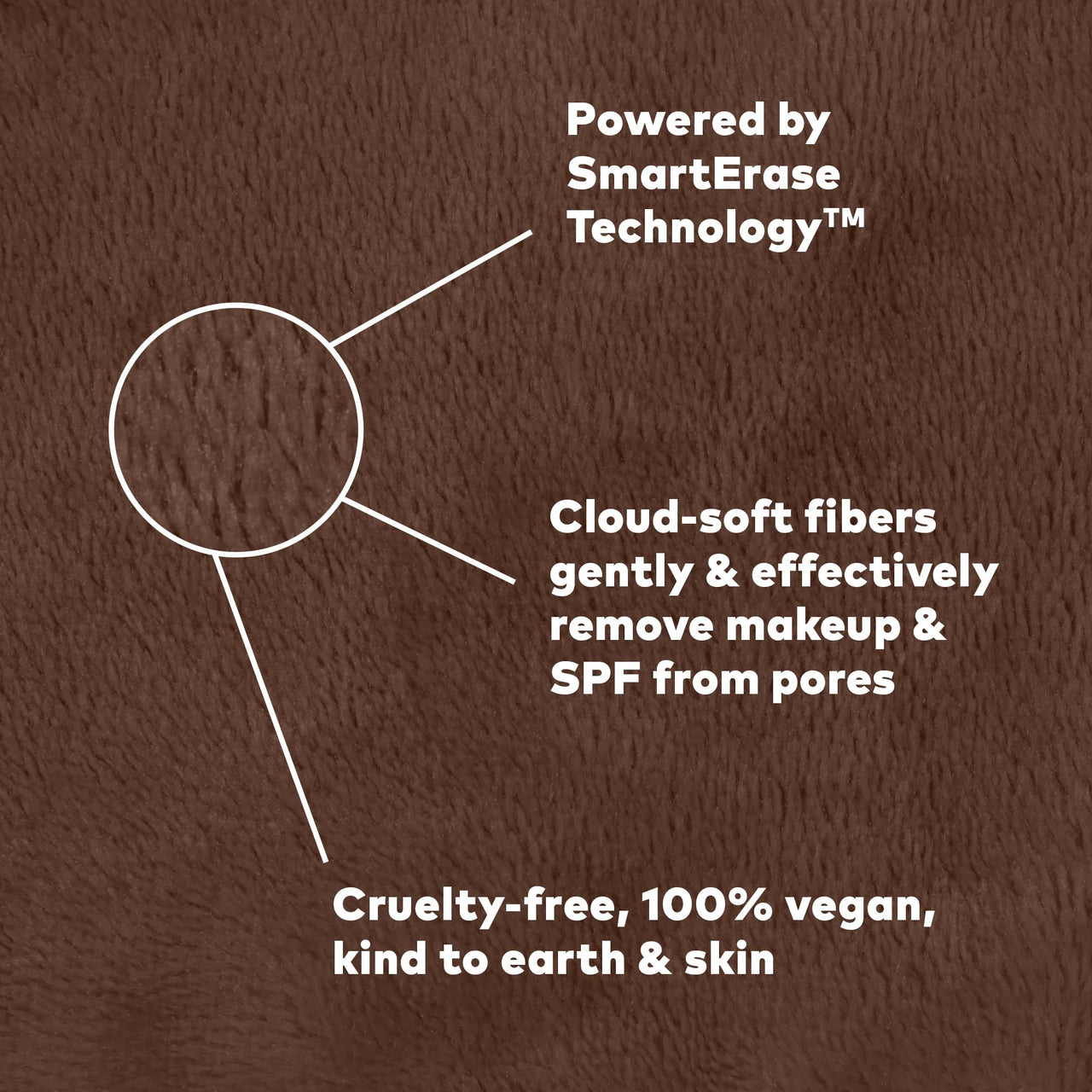 The Original MakeUp Eraser PRO, Effortlessly Remove All Makeup Using Only Water, Including Waterproof Mascara, Eyeliner, Foundation, Lipstick, Sunscreen,and More! Mocha, 1ct.