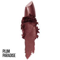 Thumbnail for Maybelline Color Sensational Lipstick, Lip Makeup, Cream Finish, Hydrating Lipstick, Plum Paradise, Wine Plum ,1 Count