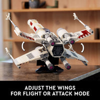 Thumbnail for LEGO Star Wars Ultimate Collector Series X-Wing Starfighter Building Set for Adults, Star Wars Collectible for Build and Display with Luke Skywalker Minifigure, Fun Gift Idea for Fans, 75355