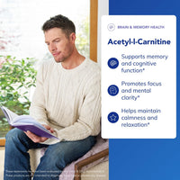 Thumbnail for Pure Encapsulations Acetyl-L-Carnitine 500 mg - Memory & Brain Supplement - Brain Support & Focus* - Gluten Free & Non-GMO - 60 Capsules