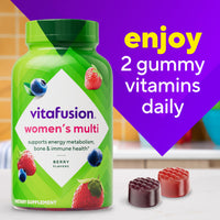 Thumbnail for Vitafusion Adult Gummy Vitamins for Women, 120 Count