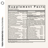 Thumbnail for Codeage Teen Multivitamin Supplement – Daily Vitamins and Minerals for Teen Boys and Girls – Organic Whole Food Formula with Omega-3 and Vitamins A to K - 2 Pack