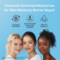 Thumbnail for Illiyoon Ceramide Ato Concentrate Cream | Moisturizer for Dry & Sensitive Skin, 100hr Lasting Hydration, For Face & Body, Gentle for Infants, Moisture Barrier Repair, Vegan Certified, 2.53 fl.oz.