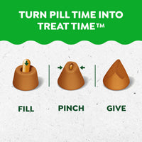 Thumbnail for Greenies Pill Pockets for Dogs Large Size, Dog Treat Pouch for Capsule Medication, Chicken Flavor, 15.8 oz. Pouch