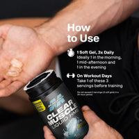 Thumbnail for Muscletech HMB Supplements 1000mg, Clear Muscle (84 Liquid Softgels) - Highest Grade HMB for Lean Muscle & Recovery, HMB Free Acid Muscle Supplement, Help Decrease Muscle Breakdown, Packaging May Vary