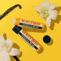 Thumbnail for Burt's Bees Lip Balm - Vanilla Bean, Lip Moisturizer With Responsibly Sourced Beeswax, Tint-Free, Natural Origin Conditioning Treatment, 2 Tubes, 0.15 oz.