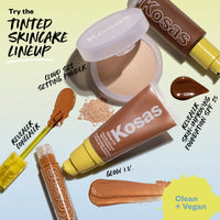 Thumbnail for Kosas Glow I.V. Vitamin-Infused Skin Enhancer Face Makeup - Tinted Beauty Highlighter for a Healthy Glow - Reflect