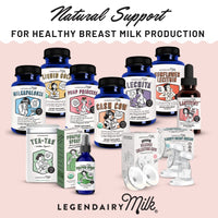 Thumbnail for Legendairy Milk Cash Cow Lactation Supplement, Moringa, Alfalfa, and Goat's Rue Breastfeeding Supplement for Milk Supply Increase, Fenugreek-Free, Certified Organic, Vegan, Non-GMO, 60 Capsules