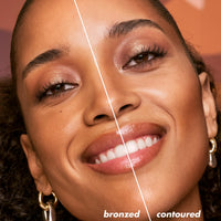 Thumbnail for e.l.f. Camo Liquid Bronzer & Contour, Silky Highly Pigmented Formula, Creates a Long-Lasting Bronzed Glow & Natural Look, Vegan & Cruelty-Free, 4 Light/Medium
