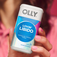 Thumbnail for OLLY Lovin Libido Capsules, Boost Desire With Ashwagandha, Maca & Damiana, Vegetarian, Supplement for Women, 20 Day Supply - 40 Count