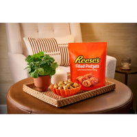 Thumbnail for Reese's Filled Pretzels, Peanut Butter Pretzel Nuggets, Crunchy, Ready to Eat, Sweet and Salty Snack, 18oz Jar