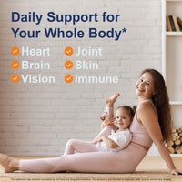 Thumbnail for Carlson - The Very Finest Fish Oil, 700 mg Omega-3s, Norwegian Fish Oil Supplement, Wild Caught Omega 3 Fish Oil, Sustainably Sourced Fish Oil Capsules, Omega 3 Supplement, Orange, 120 Softgels
