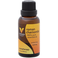 Thumbnail for The Vitamin Shoppe Essential Oil Roman Chamomile, 100 Pure Essential Oil, Aromatherapy Oil with Comforting and Relaxing Benefits and Sweet, Fruity, Fresh and Herbaceous Aroma (1 Fluid Ounces Oil)