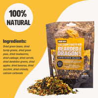 Thumbnail for Fluker's Grub Bag Calcium Fortified Treats, All Natural Omnivore Blend Packed with Protein, Fruits, and Vegetables, for Bearded Dragons and Reptiles, 4 oz
