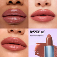 Thumbnail for Kosas Weightless Lip Color Nourishing Satin Lipstick - High Impact Lip Color with Clean Formula - Comfy Feel & Soft Finish - Turned On