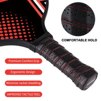 Thumbnail for OLANNY Pickleball Paddles Set of 4 Pickleball Rackets Graphite Pickleball Set Polymer Honeycomb CoreLightweight Pickleball Set Includes 4 Pickleball Paddles + 4 Balls + 1 Pickleball Bag