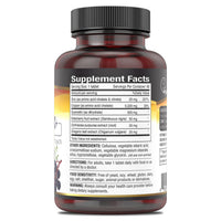 Thumbnail for DEVA Vegan Quercetin 500mg Plus 25mg Zinc with Elderberry, Echinacea and Oregano Extracts -No Animal Ingredients - 90 Tablets, 1-Pack