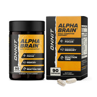 Thumbnail for ONNIT Alpha Brain Nootropic Brain Supplement for Men and Women, IGEN Non-GMO Tested, Memory, Mental Clarity, Cognitive Support and Focus Capsules with L-Theanine and Vitamin B6 (90 Count)