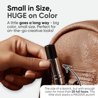 Thumbnail for Blue Squid PRO Black Face Paint Stick - Waterproof Body Paint for Adults & Kids Eye Black Baseball, Eyeblack Softball - Vegan Hypoallergenic Twist-Up Non-Toxic Makeup Stick for Cosplay, Sports & SFX