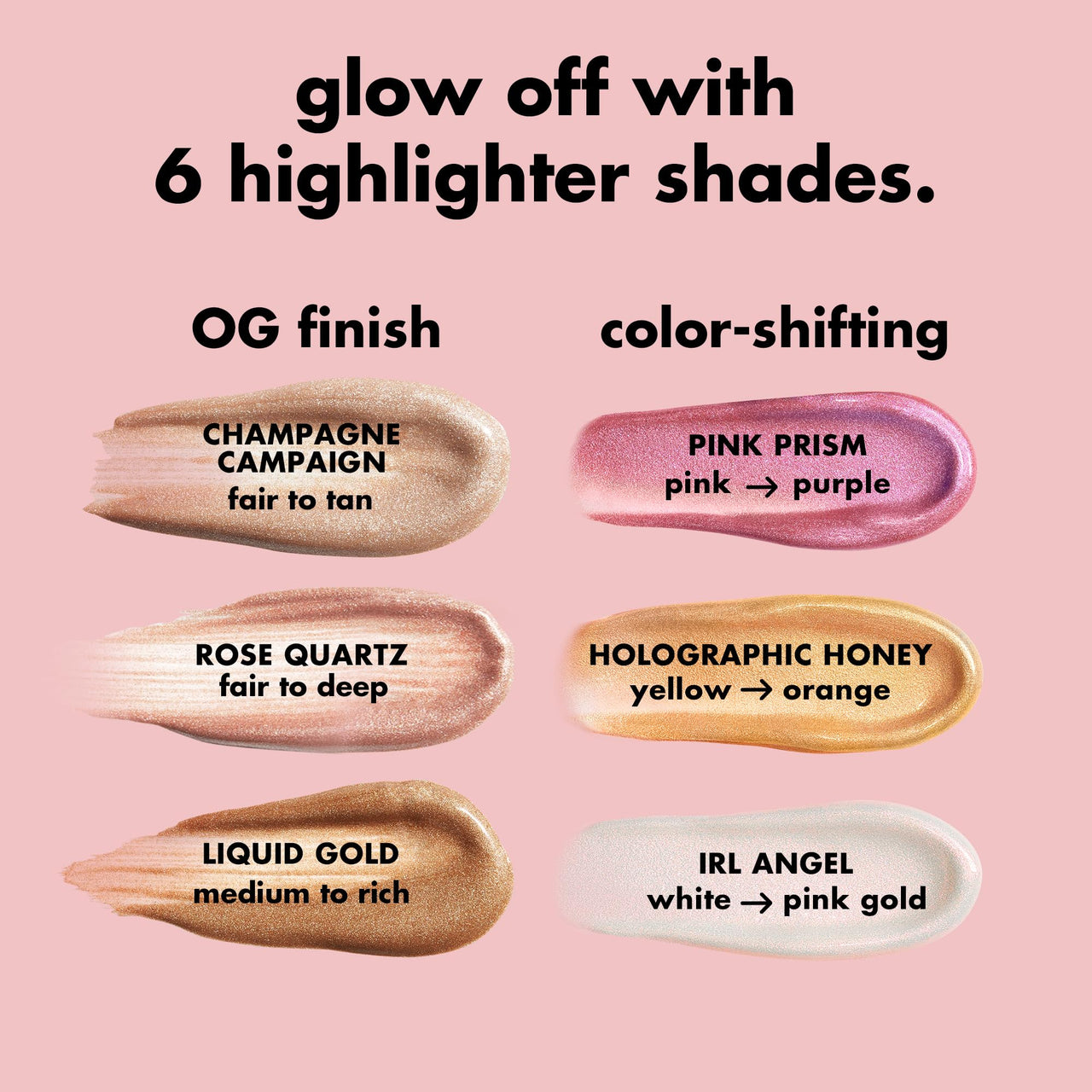 e.l.f. Halo Glow Highlight Beauty Wand, Liquid Highlighter Wand For Luminous, Glowing Skin, Buildable Formula, Vegan & Cruelty-free, Rose Quartz