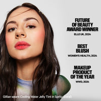 Thumbnail for Milk Makeup Cooling Water Jelly Tint Ã¢â‚¬â€œ Sheer Lip + Cheek Stain with Vegan Collagen, Seawater + Aloe Ã¢â‚¬â€œ Hydrating, Long-Lasting, Buildable Lip Tint + Blush Ã¢â‚¬â€œ Spritz, 0.17 oz