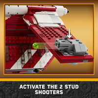 Thumbnail for LEGO Star Wars: The Clone Wars Coruscant Guard Gunship - Buildable Star Wars Toy for 9 Year Olds - Gift Idea for Fans - Includes 3 Clone Trooper Minifigures - 75354