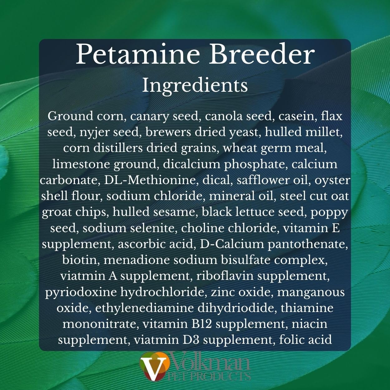 Volkman Petamine Breeder Formula 2lb