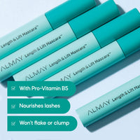 Thumbnail for Almay Lengthening Mascara, Volume & Lift, Eye Makeup, Hypoallergenic and Fragrance Free (Packaging May Vary), 020 Black Brown, 0.24 fl oz