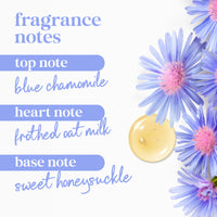 Thumbnail for Dove Body Wash with Pump Anti-Stress Blue Chamomile & Oat Milk, for 24hr Lotion-Soft Skin Moisturizing Skin Cleanser with No Sulfates No Parabens 30.6 oz