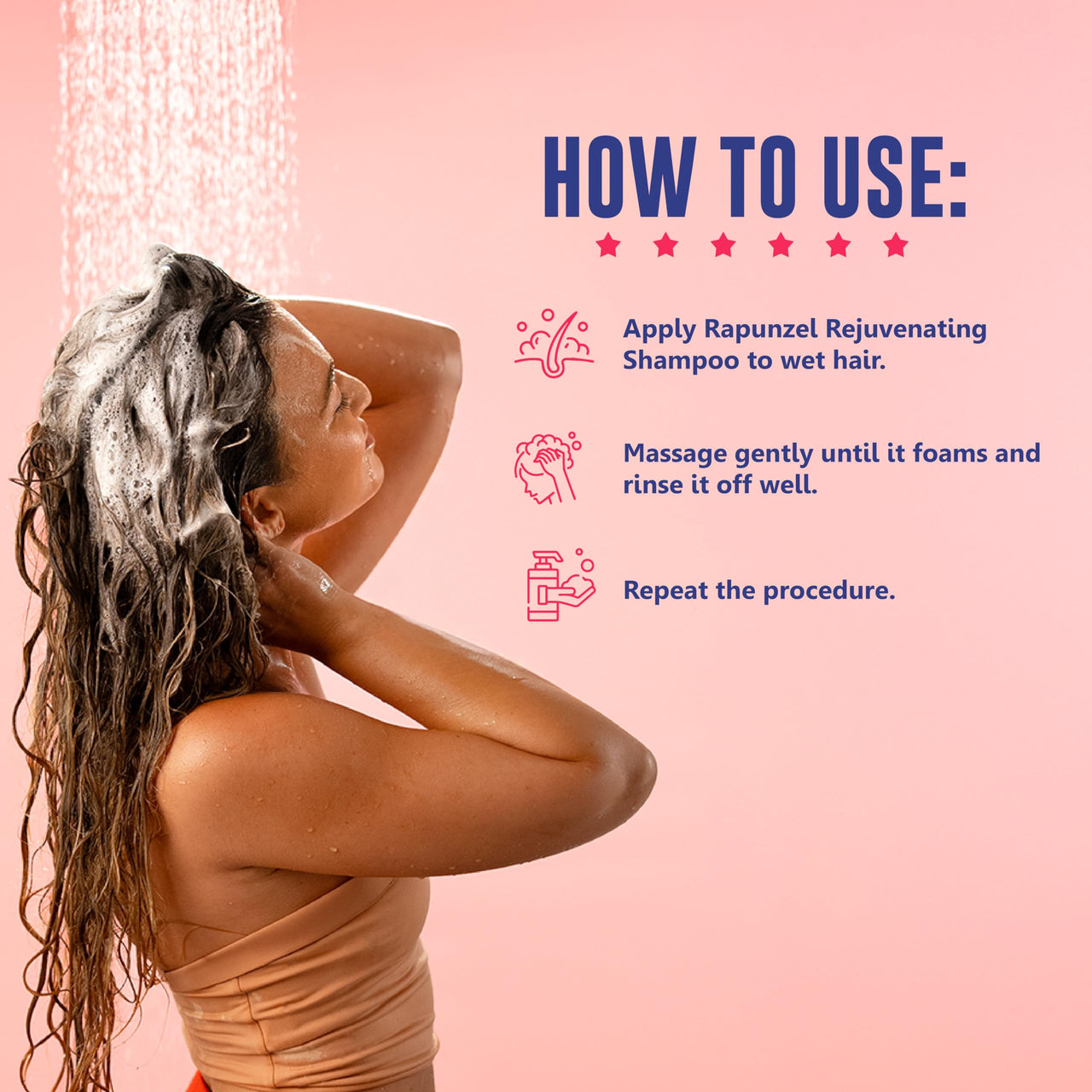 Lola From Rio – Rapunzel Rejuvenating Shampoo – Nourishing & Strengthening Shampoo for Fine, Thinning Hair – Supports Scalp & Hair Vitality – Sulfate-Free & Hydrating – 8.45 fl oz