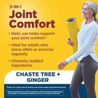 Thumbnail for Nature Made 3-in-1 Joint Comfort Capsules, Chaste Tree, Ginger & Boswellia, Joint Supplements for Men and Women, 30 Capsules, 30 Day Supply
