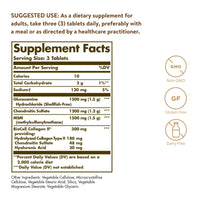 Thumbnail for Solgar Glucosamine Hyaluronic Acid Chondroitin MSM (Shellfish-Free), 60 Tablets - Joint Support & Comfort - Supports Active Lifestyles - Non-GMO, Gluten Free, Dairy Free - 20 Servings