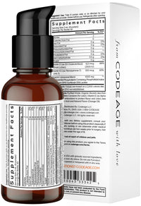 Thumbnail for Codeage Liquid Vitamin D3 K2 Supplement, Liposomal Vitamin D Cholecalciferol, Menaquinone MK-7, Liquid Vitamin K - Vegan & Non-GMO - No Sugar - 2 fl oz