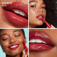 Thumbnail for Kaja Lip Gloss - Heart Melter | High-shine, Glossy Finish, Flirty Cherry Red, Moisturize, 01 Too Hot, 0.04 Oz
