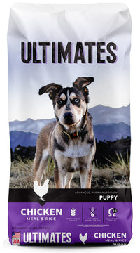 Thumbnail for Ultimates Puppy Chicken Meal & Rice Dry Dog Food, 28 lb