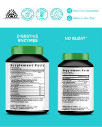 Thumbnail for Zenwise Health Digestive Enzymes, No Bloat, and Free Travel Tin with Probiotics for Digestive and Gut Health | Bloating Relief for Women and Men