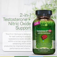Thumbnail for Irwin Naturals Testosterone Up Red 100 Sgels